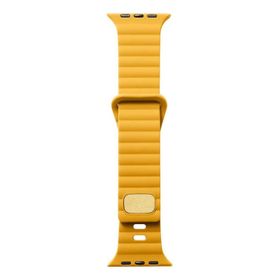 Zore KRD-73 Apple Watch 7 45 mm Uyumlu Krem Silikon Kordon
