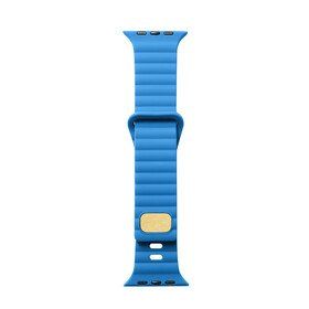 Zore KRD-73 Apple Watch 7 45 mm Uyumlu Mavi Silikon Kordon