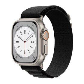 Zore KRD-74 Apple Watch 38 mm Siyah Hasır Kordon