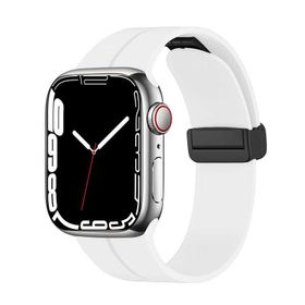 Zore KRD-84 Apple Watch 40 mm Silikon Beyaz Kordon