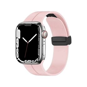 Zore KRD-84 Apple Watch 42 mm Derin Mor Silikon Kordon