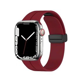 Zore KRD-84 Apple Watch 42 mm Derin Mor Silikon Kordon