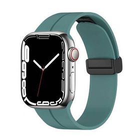 Zore KRD-84 Apple Watch 42 mm Yeşil Silikon Kordon