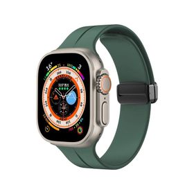 Zore KRD-84 Apple Watch Ultra 49 mm Derin Mor Silikon Kordon