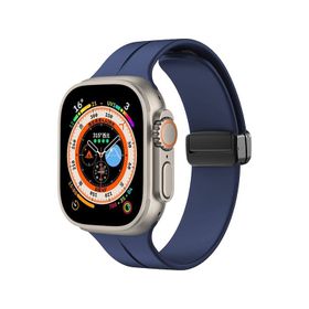Zore KRD-84 Apple Watch Ultra 49 mm Derin Mor Silikon Kordon