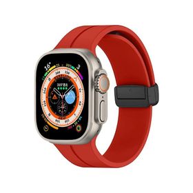 Zore KRD-84 Apple Watch Ultra 49 mm Derin Mor Silikon Kordon