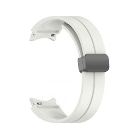 Zore KRD-84 Samsung Galaxy Watch 4 40 mm Uyumlu Açık Turuncu Silikon Kordon