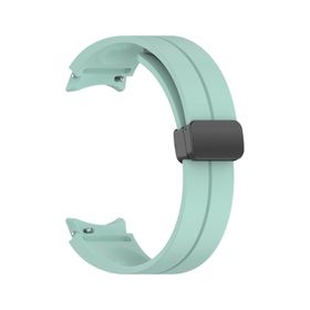 Zore KRD-84 Samsung Galaxy Watch 4 40 mm Uyumlu Açık Turuncu Silikon Kordon