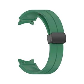 Zore KRD-84 Samsung Galaxy Watch 4 40 mm Uyumlu Açık Turuncu Silikon Kordon