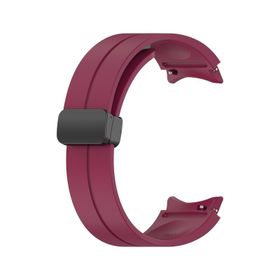 Zore KRD-84 Samsung Galaxy Watch 4 40 mm Uyumlu Açık Turuncu Silikon Kordon