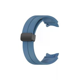 Zore KRD-84 Samsung Galaxy Watch 4 Classic 42 mm Uyumlu Mavi Silikon Kordon