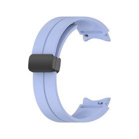 Zore KRD-84 Samsung Galaxy Watch 4 Classic 42 mm Uyumlu Mavi Silikon Kordon