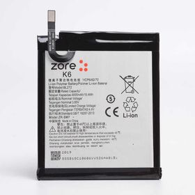 Zore Lenovo K6 Zore Tam Orjinal Batarya