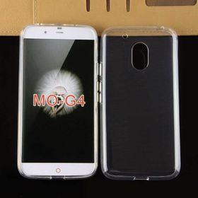 Zore Lenovo Moto G4 Süper Silikon Kapak Şeffaf Kılıf