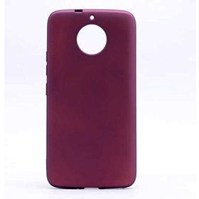 Zore Lenovo Moto G5S Thin Premium Kapak Mürdüm Silikon Kılıf