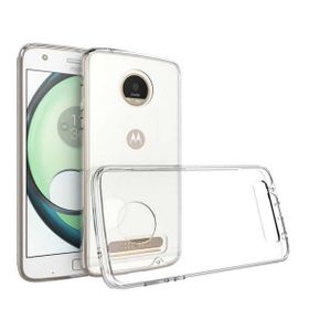 Zore Lenovo Moto Z2 Play Süper Silikon Kapak Şeffaf Kılıf