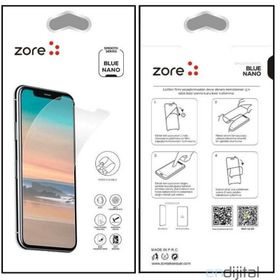 Zore LG Q60 Zore Blue Nano Screen Protector Ekran Koruyucu
