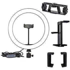 Zore M-2603 Işıklı Ring Light Telefon Tutucu