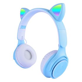 Zore M6 Pro Cat Mavi Bluetooth Kulaklık