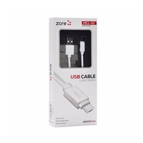 Zore MCL-01 Beyaz Micro Usb Kablo