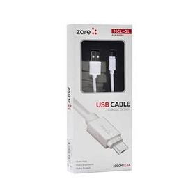 Zore MCL-01 Beyaz Micro Usb Kablo