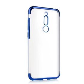 Zore Meizu M6T Dört Köşeli Lazer Gold Cep Telefonu Kılıfı