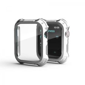 Zore More TR Apple Watch 7 45 mm Tank Zırh Kasa ve Ekran Koruyucu Watch Gard 10 Akıllı Saat Ekran Koruyucu Kılıf