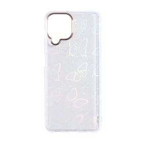 Zore More TR Galaxy A22 4G Sidney Desenli Sert Kapak Kılıf