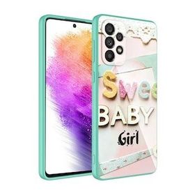 Zore More TR Galaxy A23 Kamera Korumalı Desenli Sert Silikon Epoksi Kapak Kılıf