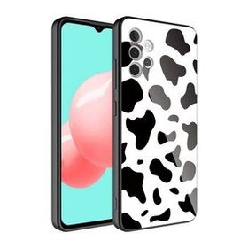 Zore More TR Galaxy A32 4G Kamera Korumalı Desenli Sert Silikon Epoksi Kapak Kılıf