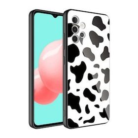 Zore More TR Galaxy A32 4G Kamera Korumalı Desenli Sert Silikon Epoksi Kapak Kılıf