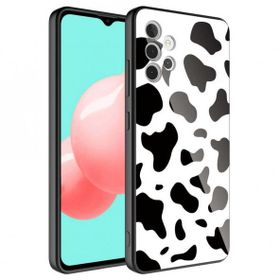 Zore More TR Galaxy A32 4G Kamera Korumalı Desenli Sert Silikon Epoksi Kapak Kılıf