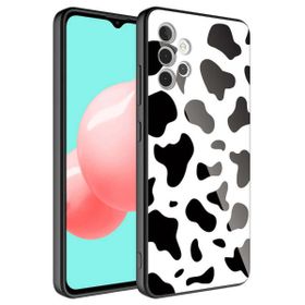 Zore More TR Galaxy A32 4G Kamera Korumalı Desenli Sert Silikon Epoksi Kapak Kılıf