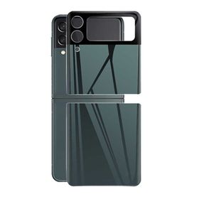 Zore More TR Galaxy Z Flip 3 3D Standart 2 in 1 Cep Telefonu Arka Koruyucu