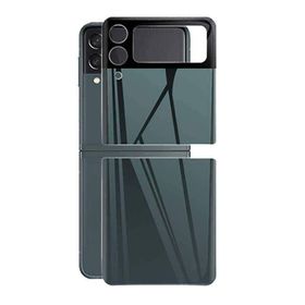 Zore More TR Galaxy Z Flip 3 3D Standart 2 in 1 Cep Telefonu Arka Koruyucu