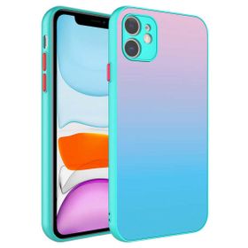 Zore NO11 Apple iPhone 11 Uyumlu Kamera Korumalı Renkli Temperli X-Cam Kapak Kılıf