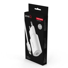 Zore Ofset Serisi ZCS-02 2.1 A Lightning 2-1 Ev Şarj Seti