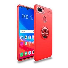 Zore Oppo A12 Manyetik Yüzüklü Ravel Silikon Kılıf