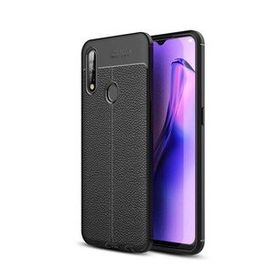 Zore Oppo A31 Deri Görünümlü Niss Silikon Kılıf