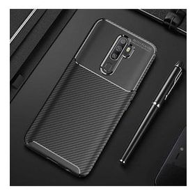 Zore Oppo A5 2020 Karbon Tasarım Negro Silikon Kılıf
