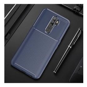 Zore Oppo A5 2020 Karbon Tasarım Negro Silikon Kılıf