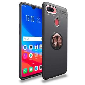 Zore Oppo A5S Manyetik Yüzüklü Ravel Silikon Kılıf