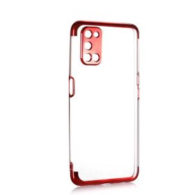 Zore Oppo A72 Dört Köşeli Lazer Silikon Kılıf