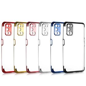 Zore Oppo A72 Dört Köşeli Lazer Silikon Kılıf
