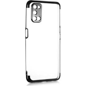 Zore Oppo A72 Dört Köşeli Lazer Silikon Kılıf