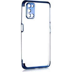 Zore Oppo A72 Dört Köşeli Lazer Silikon Kılıf