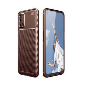 Zore Oppo A72 Karbon Tasarım Negro Silikon Kılıf