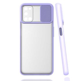 Zore Oppo A72 Lensi Sürgülü Kamera Koruyucu Cep Telefonu Kılıfı