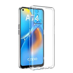 Zore Oppo A74 4G Kamera Korumalı Süper Silikon Cep Telefonu Kılıfı
