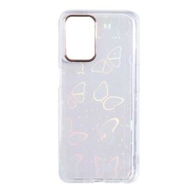 Zore Oppo A74 4G Sidney Desenli Sert Kapak Kılıf